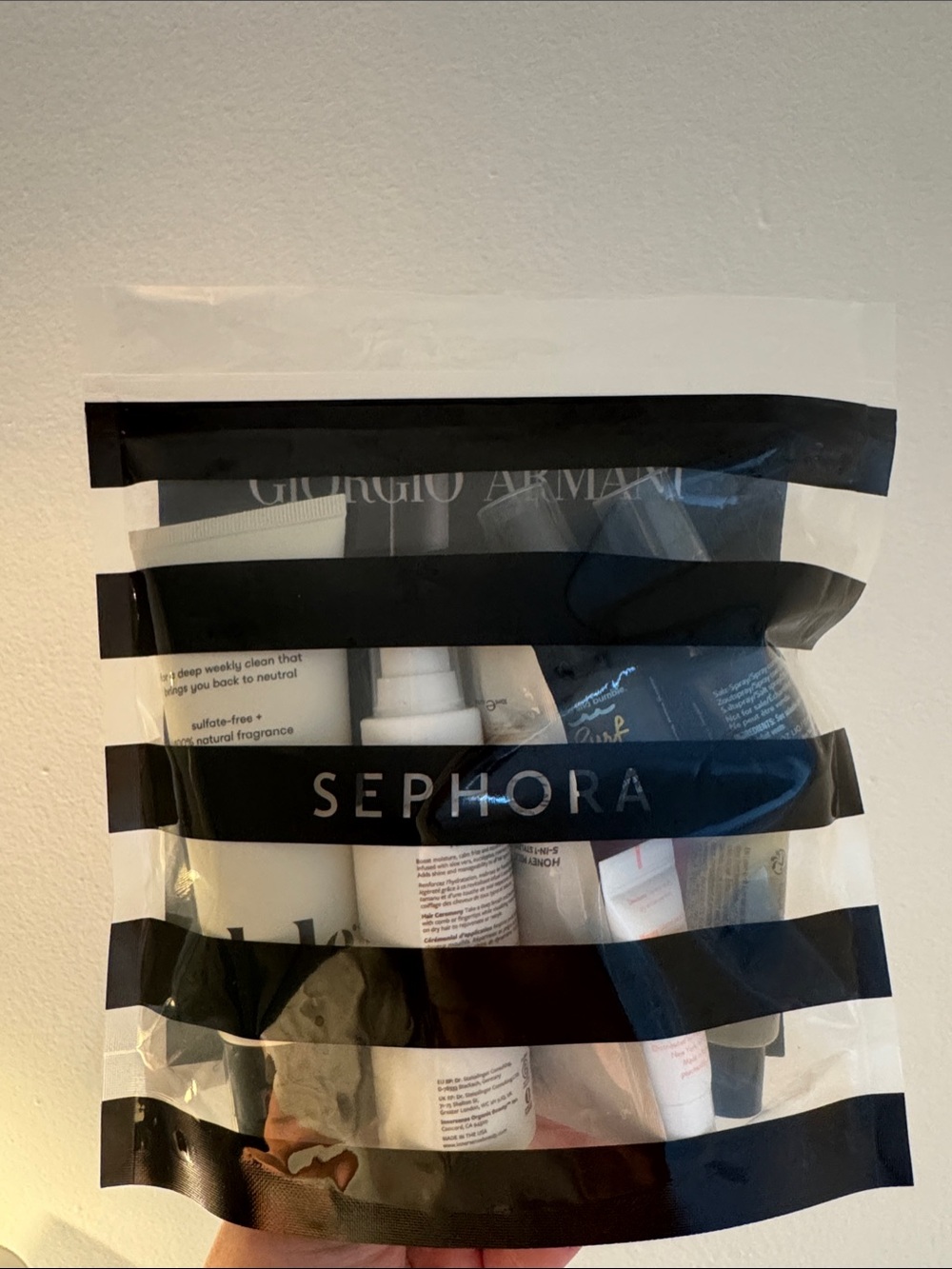 SEPHORA SAMPLE SET SKIN AND HAIR